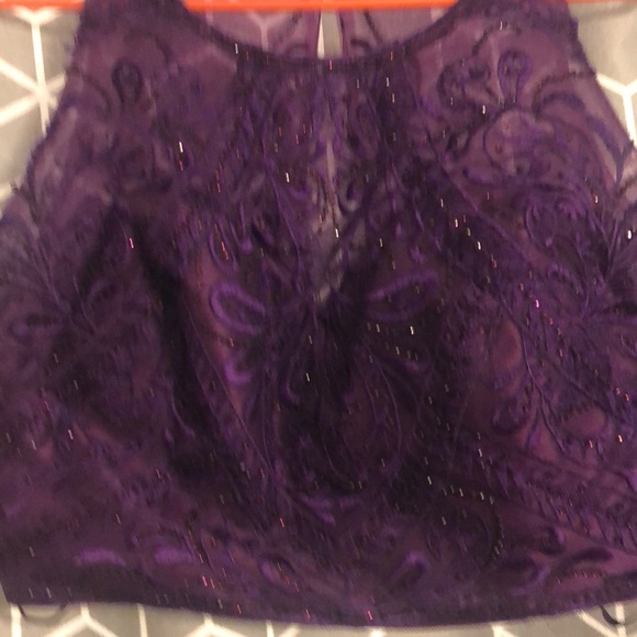 Purple Prom Dress - Picture 4 of 5